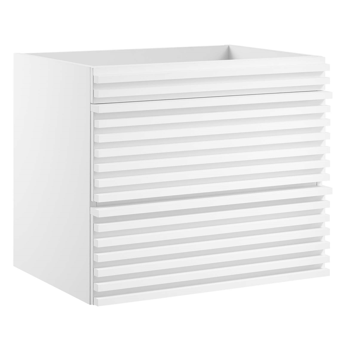 EEI-4338-WHI 24 in. Render Wall-Mount Bathroom Vanity Cabinet, White