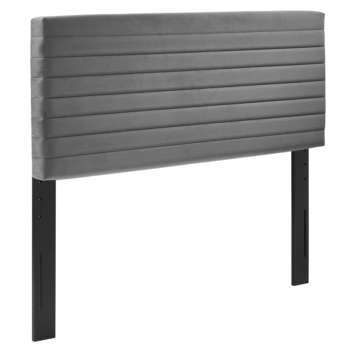 Picture of Modway Furniture MOD-7025-GRY 23 x 78.5 x 3.5 in. Tranquil King & California King Size Headboard&#44; Gray