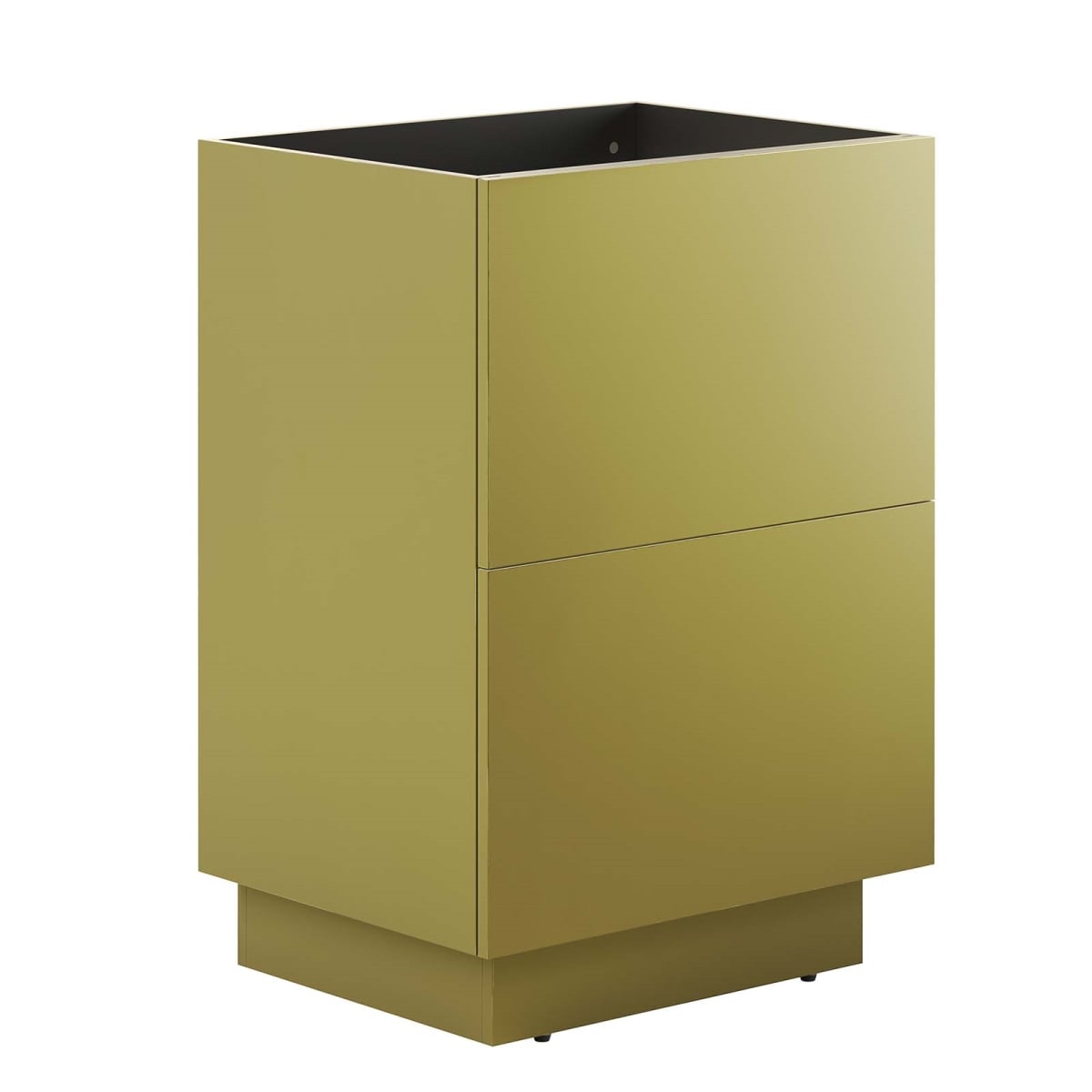 EEI-6132-GLD 32 in. Quantum Bathroom Vanity Cabinet, Gold