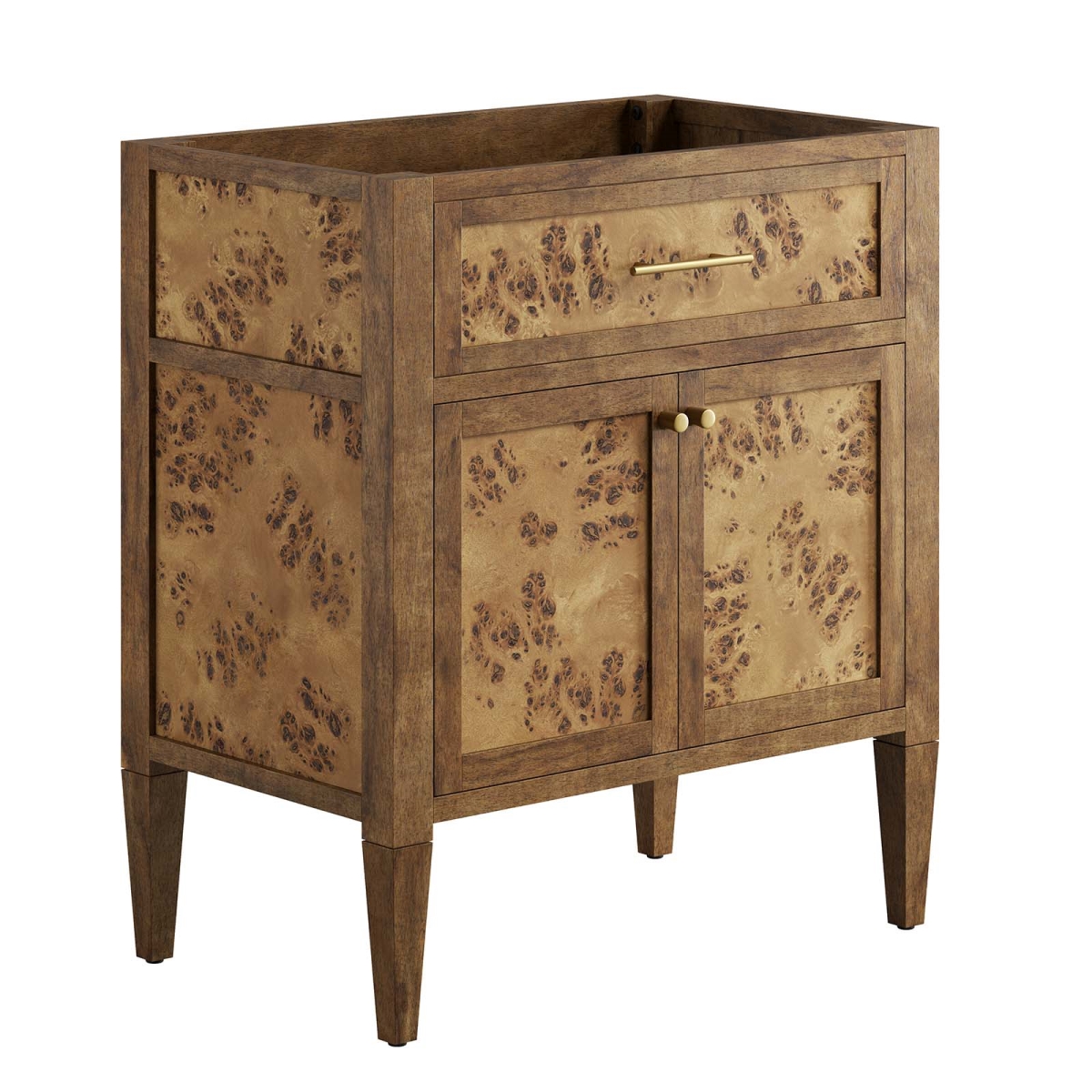 EEI-6138-BRN 30 in. Elysian Bathroom Vanity Cabinet, Brown
