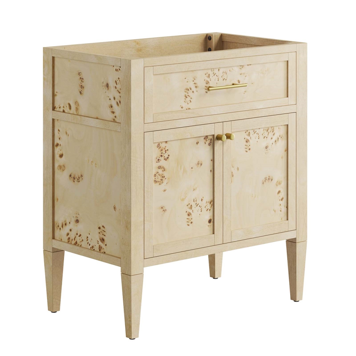 EEI-6138-BUR 30 in. Elysian Bathroom Vanity Cabinet, Burgundy