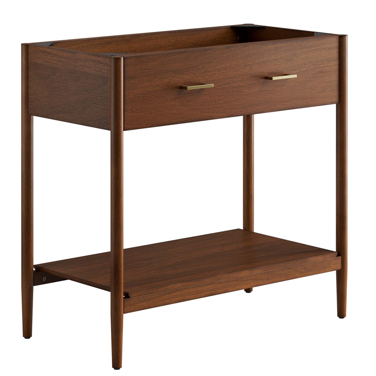 EEI-6354-WAL 36 in. Zaire Bathroom Vanity Cabinet, Walnut