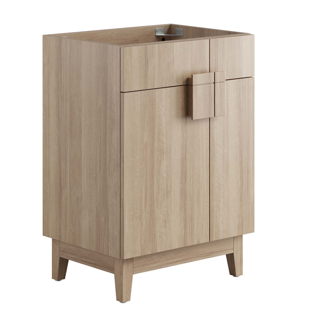 EEI-6399-OAK 24 in. Miles Bathroom Vanity Cabinet, Oak