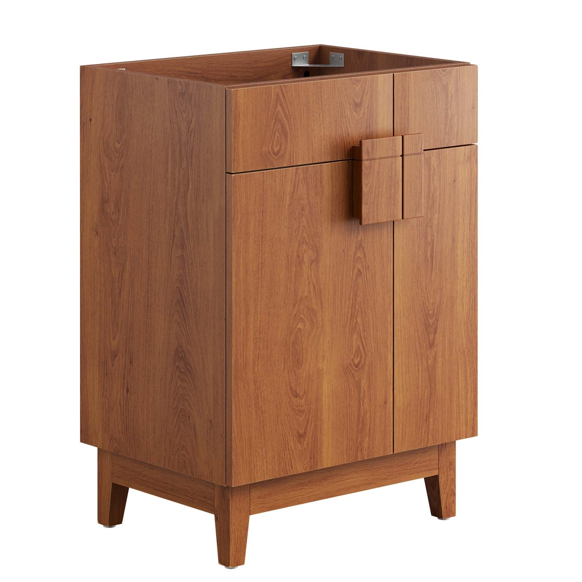EEI-6399-WAL 24 in. Miles Bathroom Vanity Cabinet, Walnut