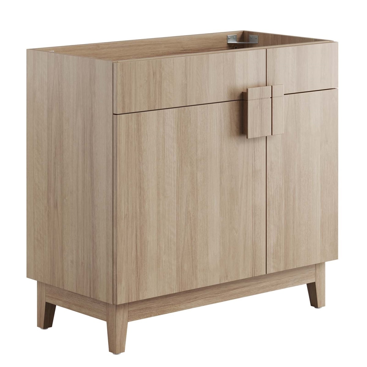 EEI-6400-OAK 36 in. Miles Bathroom Vanity Cabinet, Oak