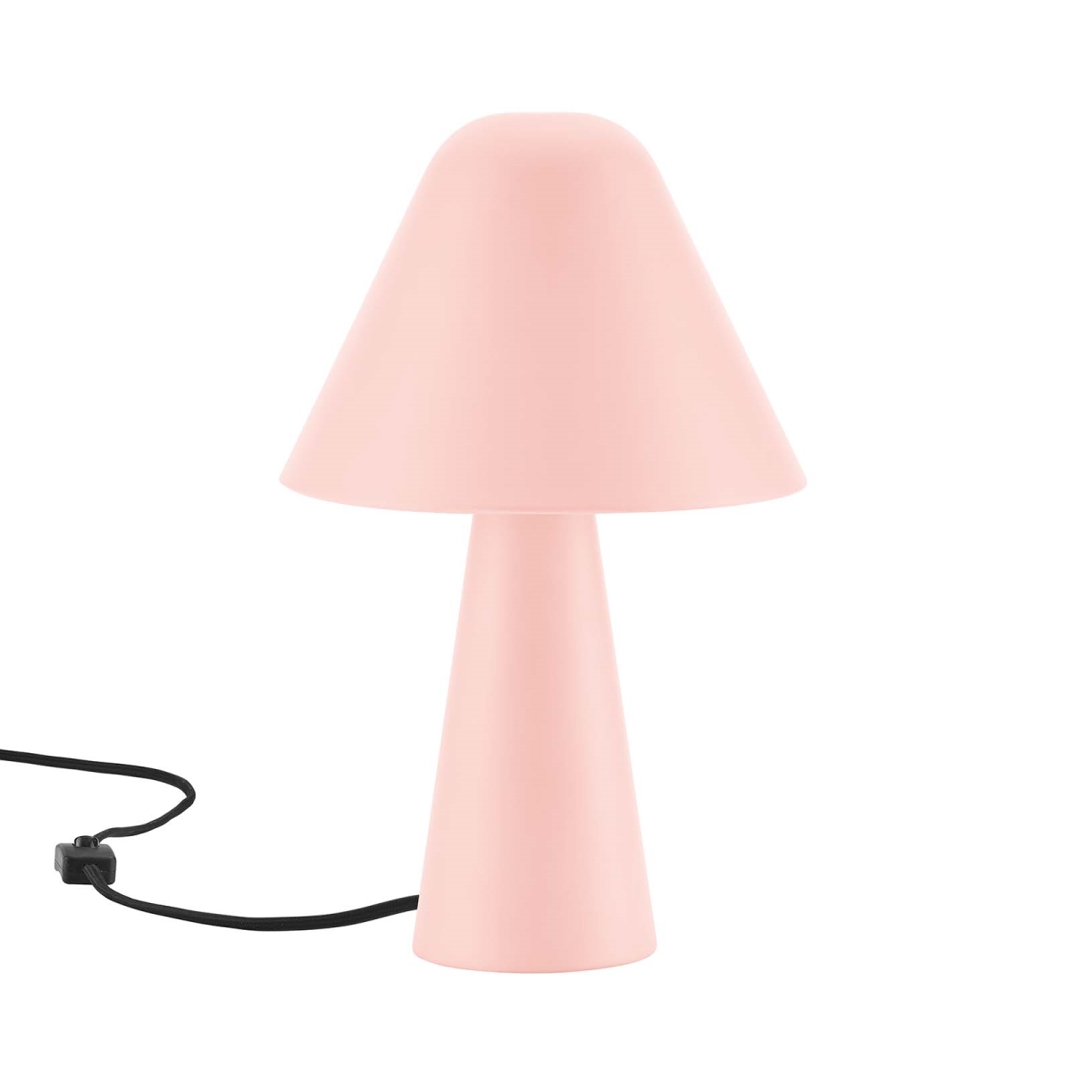 EEI-6529-PNK Jovial Metal Mushroom Table Lamp, Pink