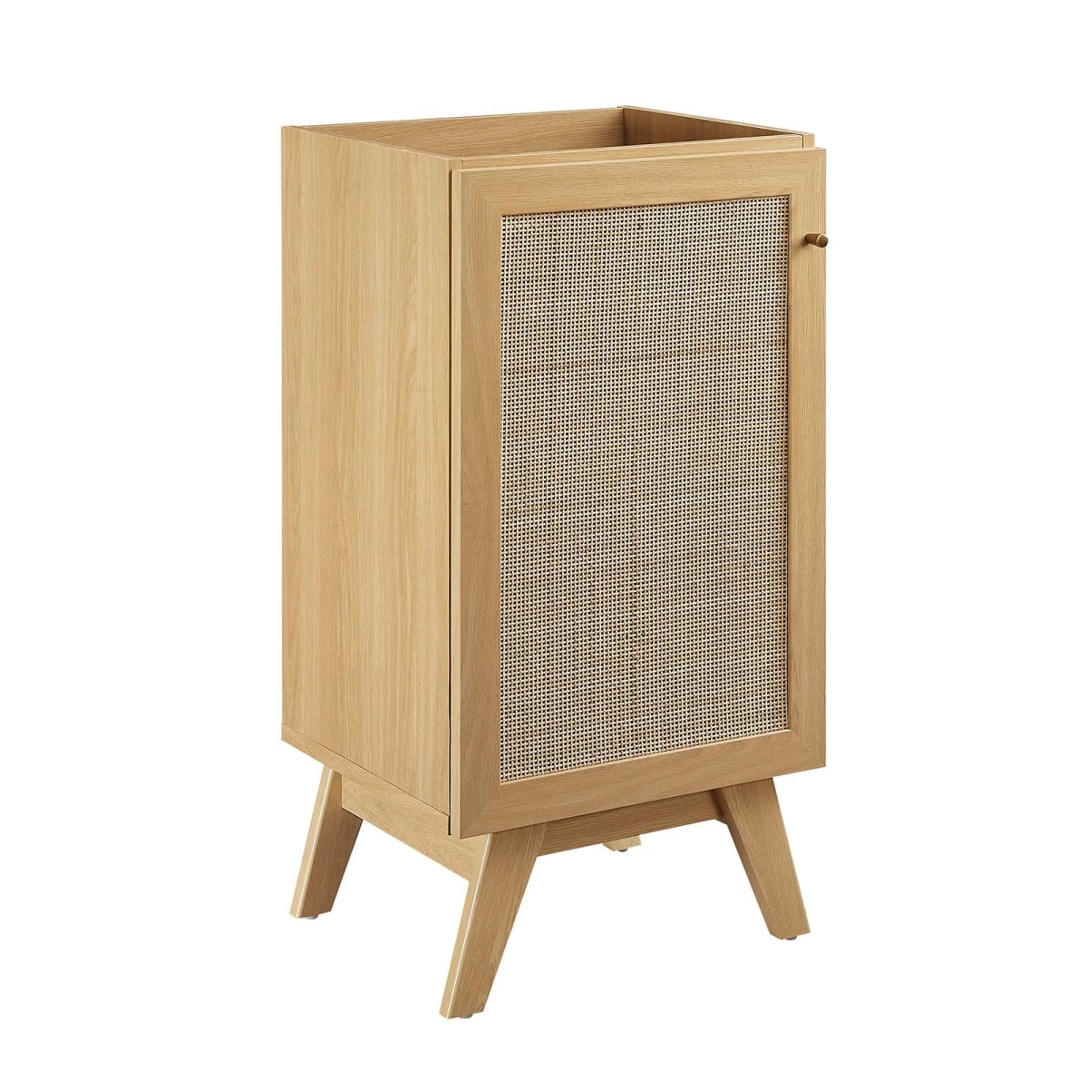 EEI-6585-OAK 18 in. Soma Bathroom Vanity Cabinet, Oak