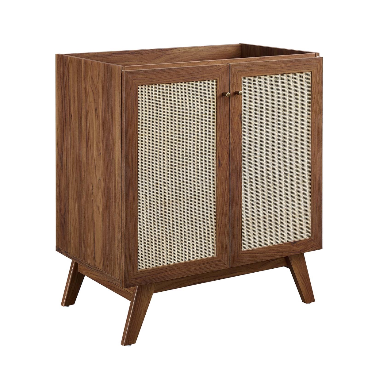 EEI-6587-WAL 30 in. Soma Bathroom Vanity Cabinet, Walnut