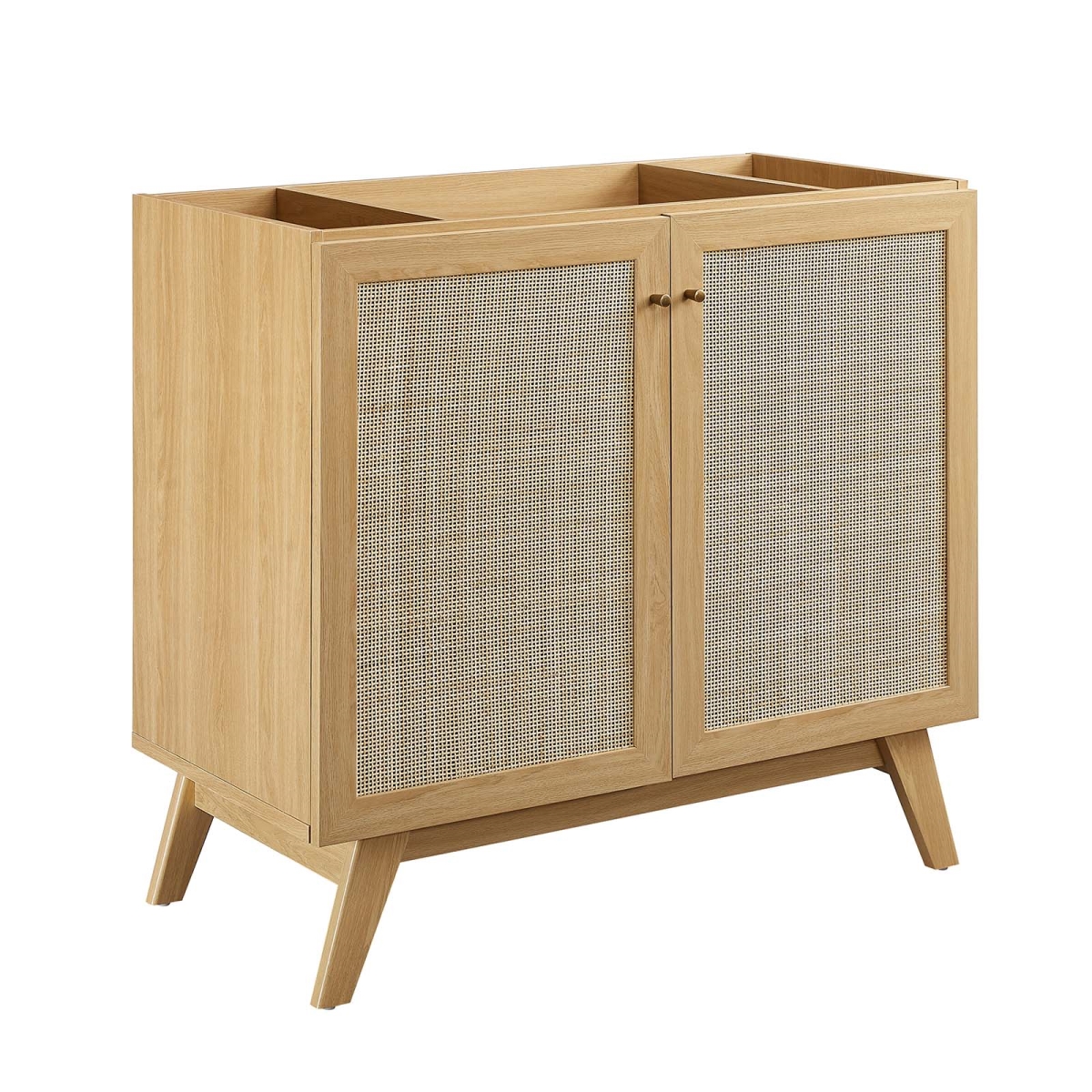 EEI-6588-OAK 36 in. Soma Bathroom Vanity Cabinet, Oak