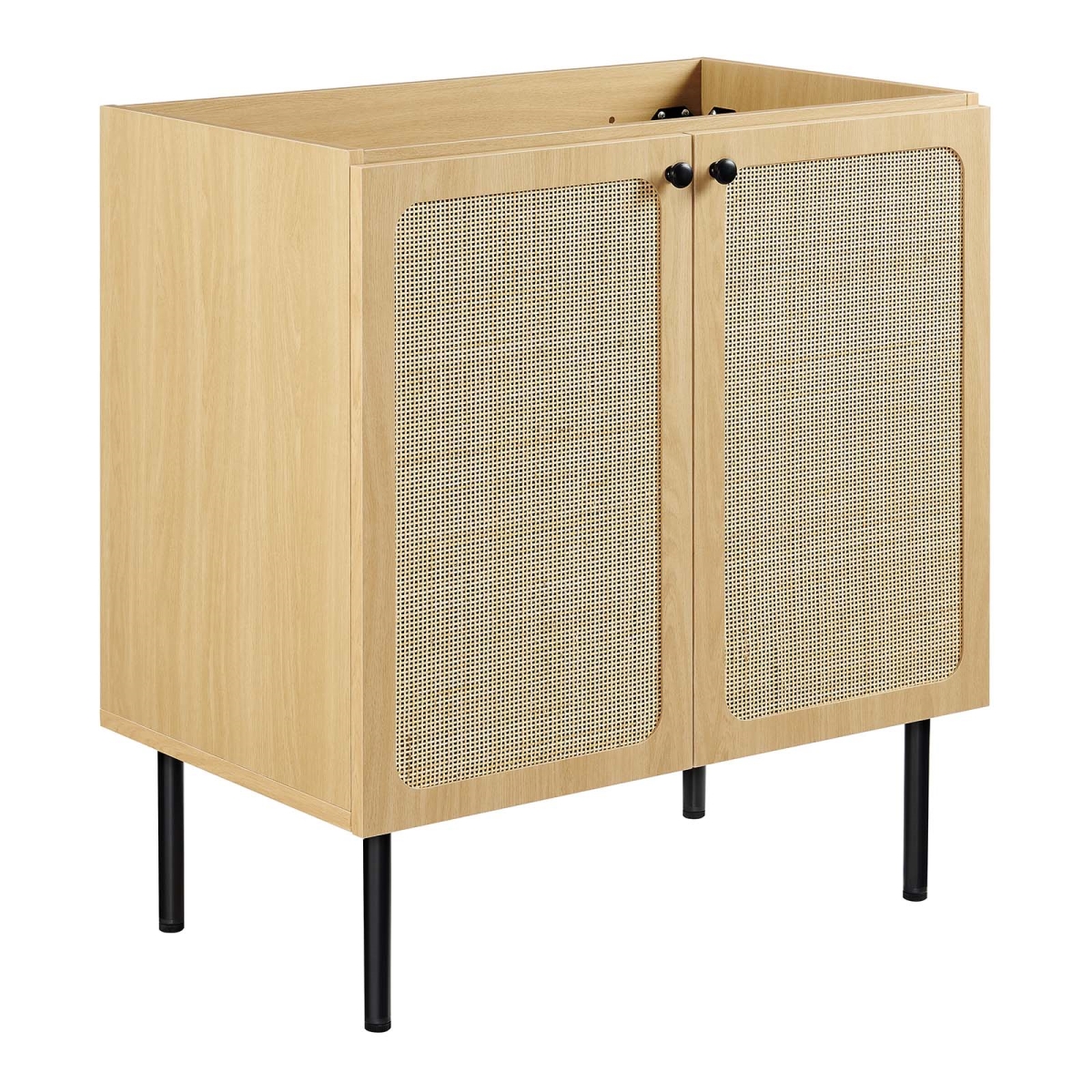 EEI-6602-OAK 30 in. Chaucer Bathroom Vanity Cabinet, Oak