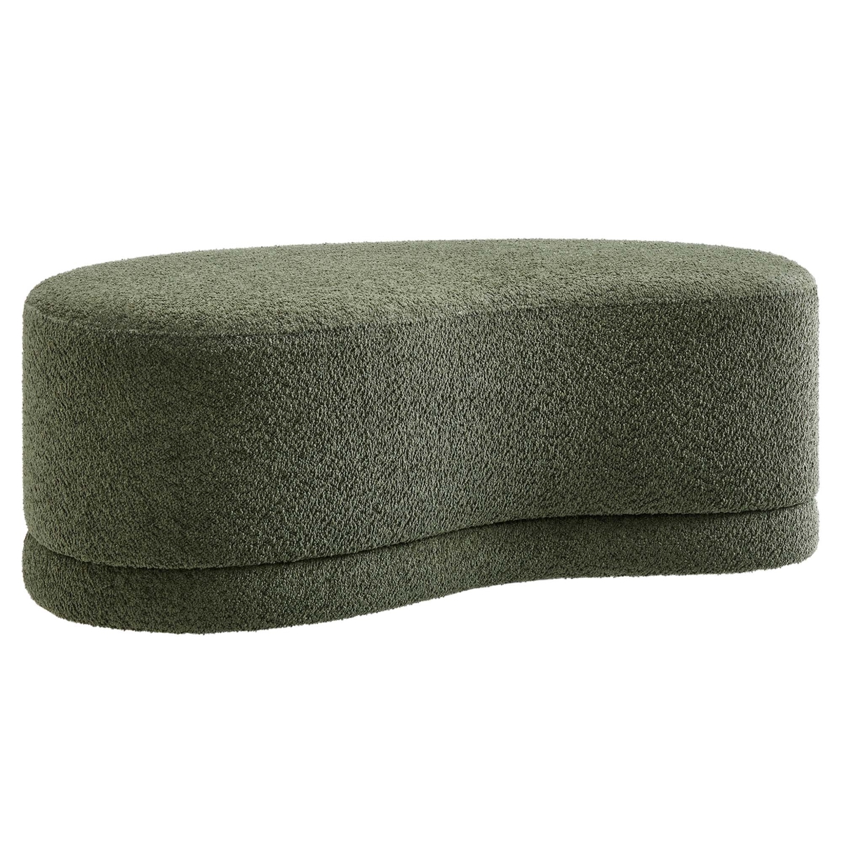 EEI-6816-SGE 48 in. Nimbus Upholstered Ottoman Bench, Sage