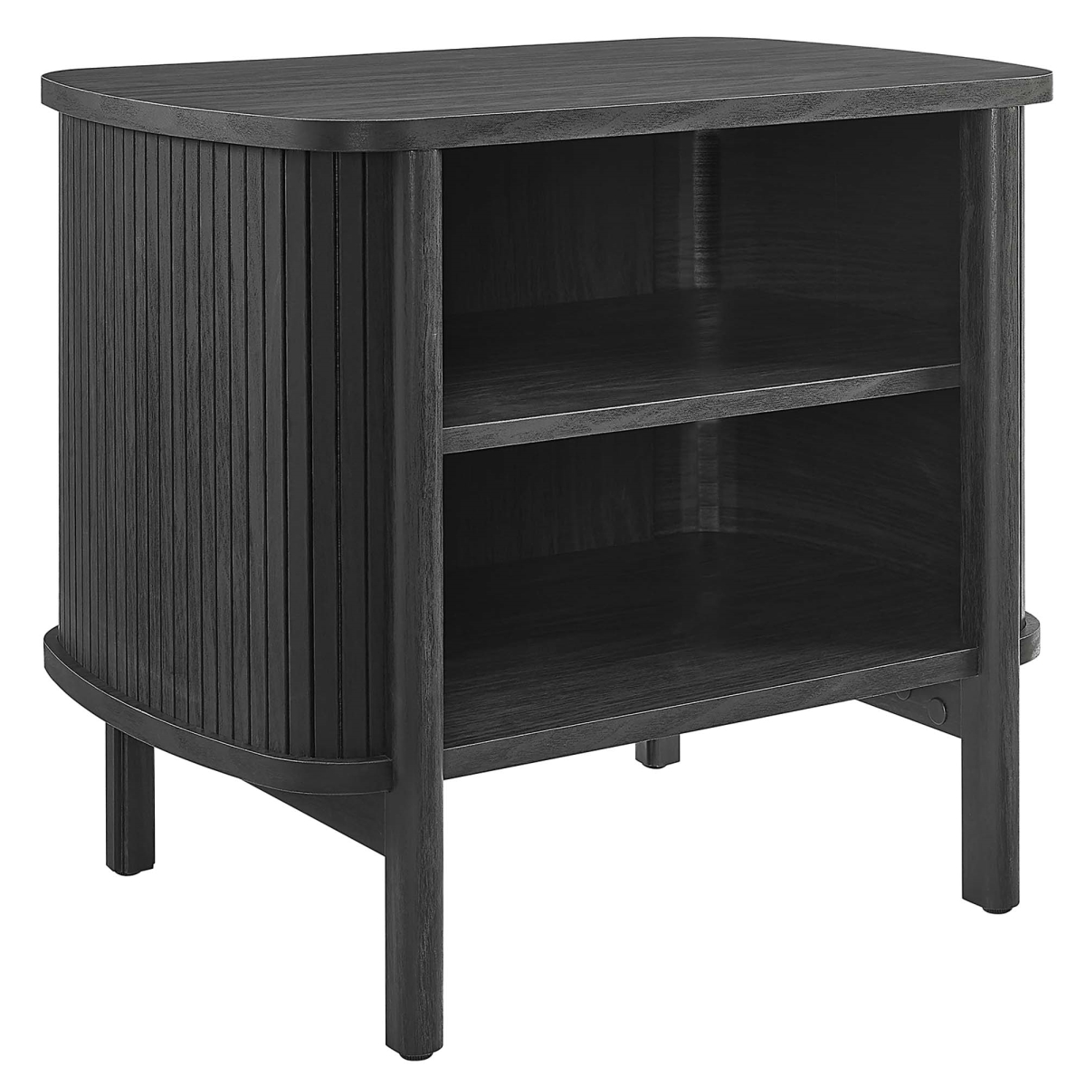 MOD-7157-BLK Cadence Open Nightstand, Black