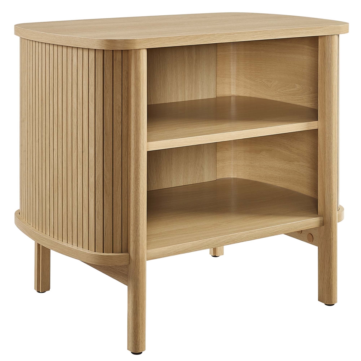 MOD-7157-OAK Cadence Open Nightstand, Oak