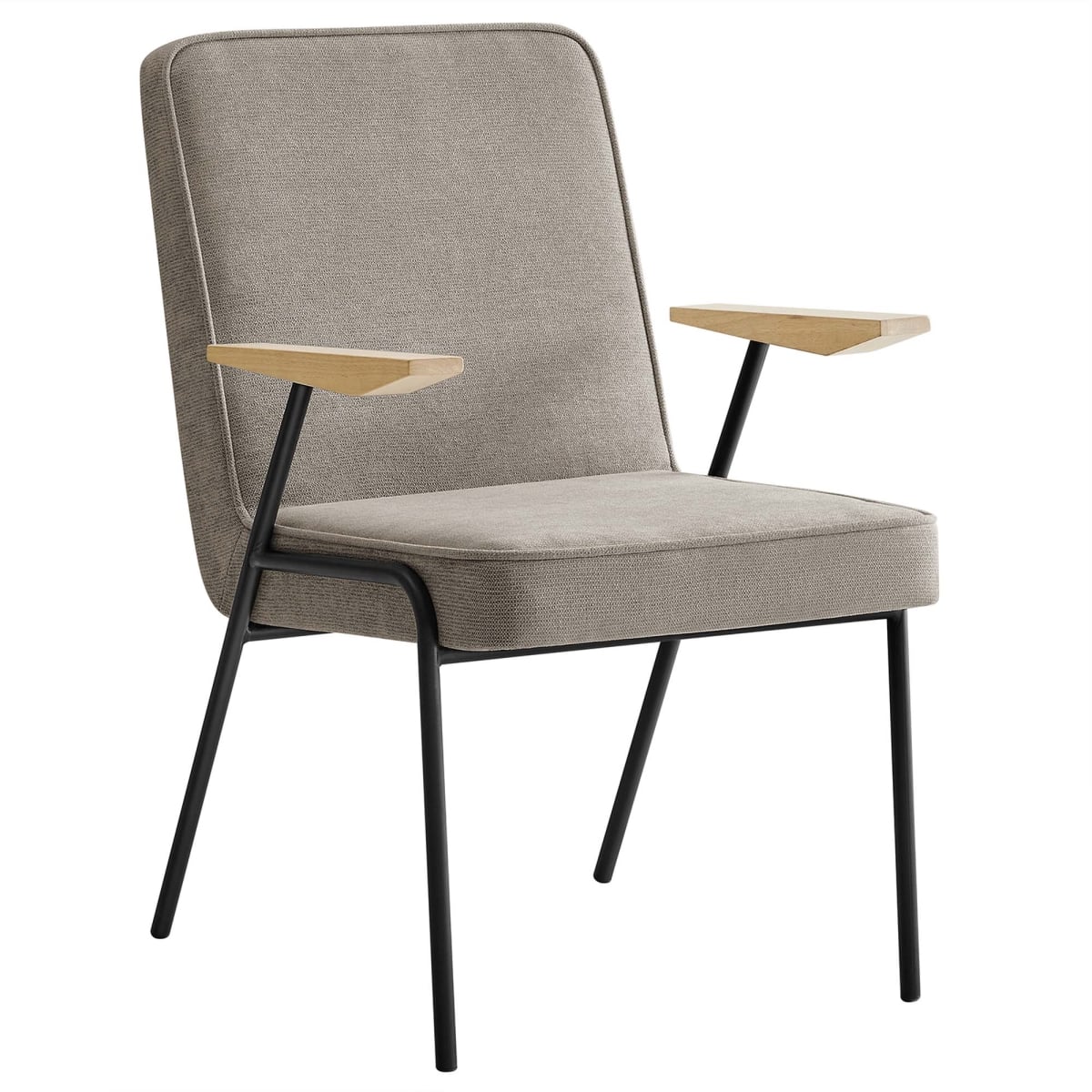 EEI-6835-SAN Vista Dining Armchair, Sand