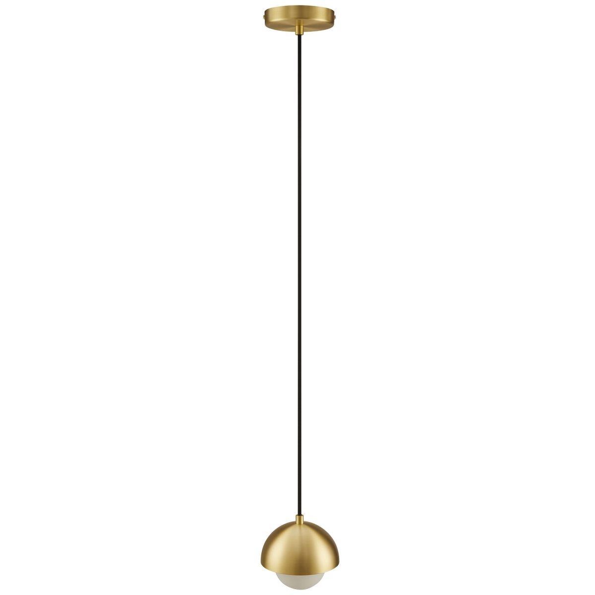 EEI-6870-BRA Eclipse Globe Pendant Light, Brass