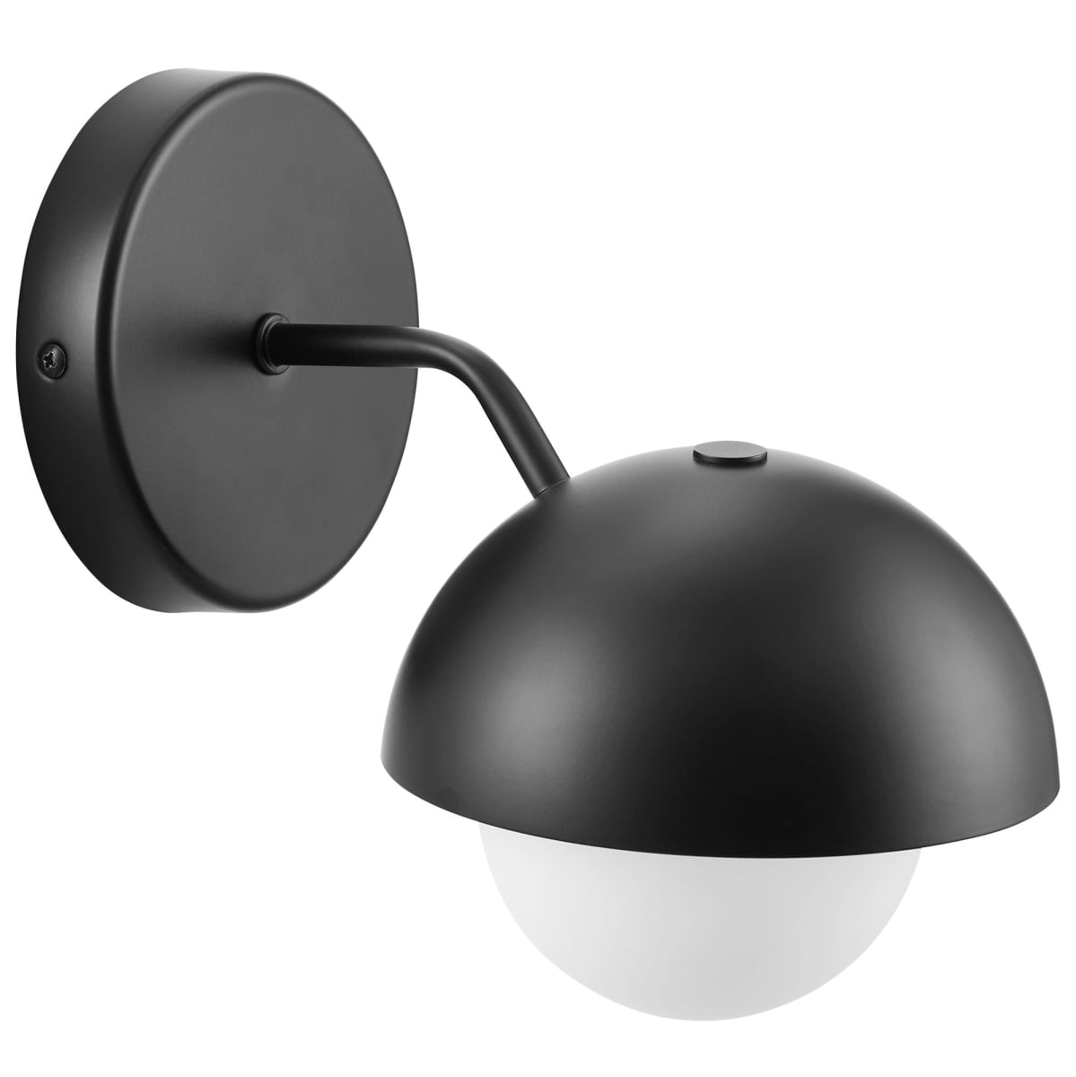 EEI-6871-BLK Eclipse Globe Wall Sconce, Black