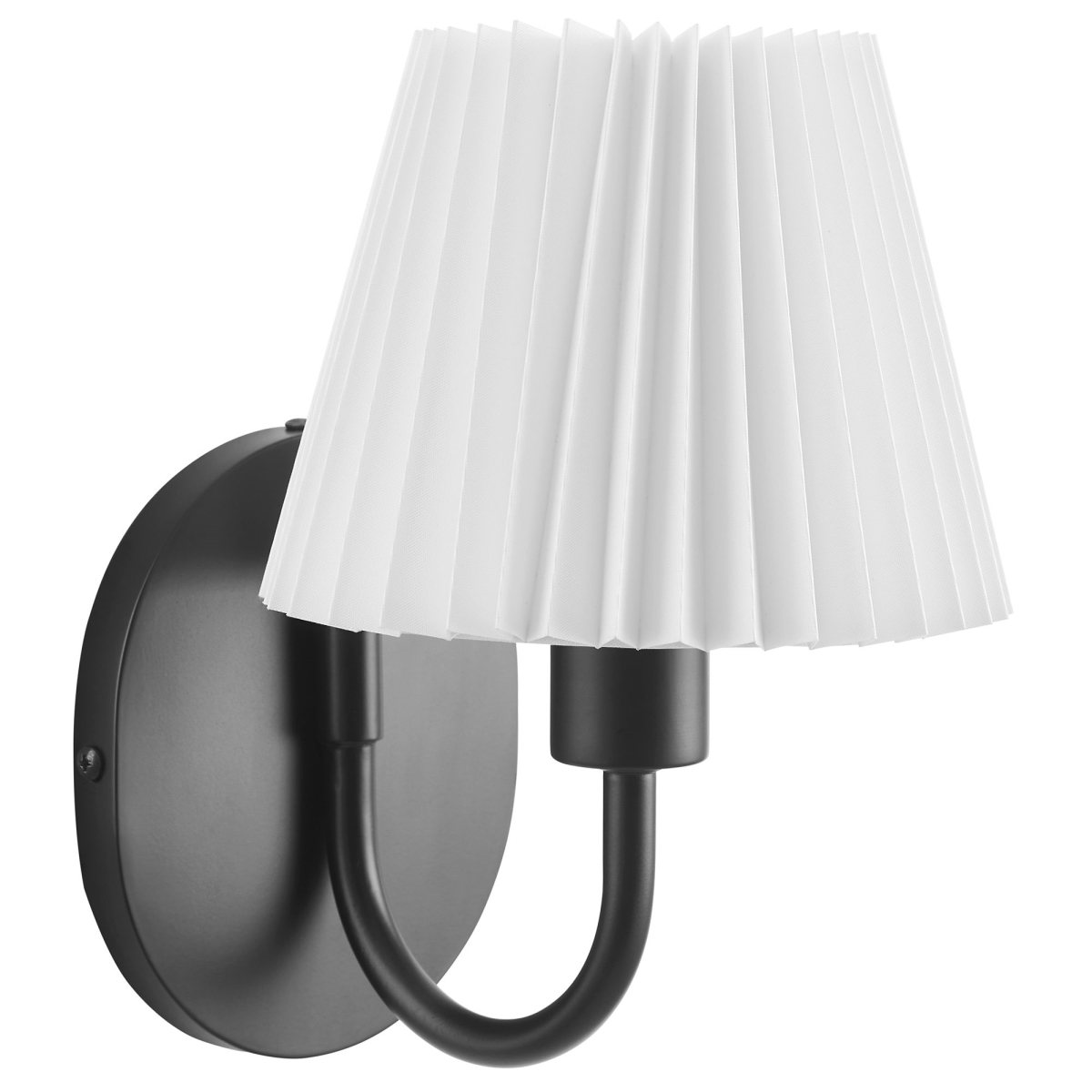 EEI-6872-BLK Wave Wall Sconce, Black