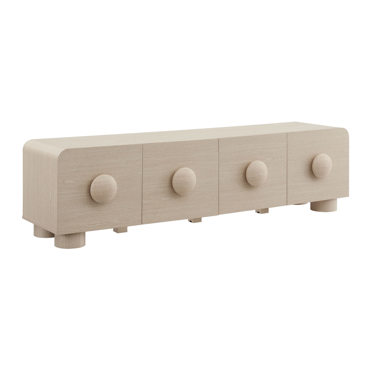 EEI-7011-ASH 69 in. Sonnet Low Profile TV Stand, Ash