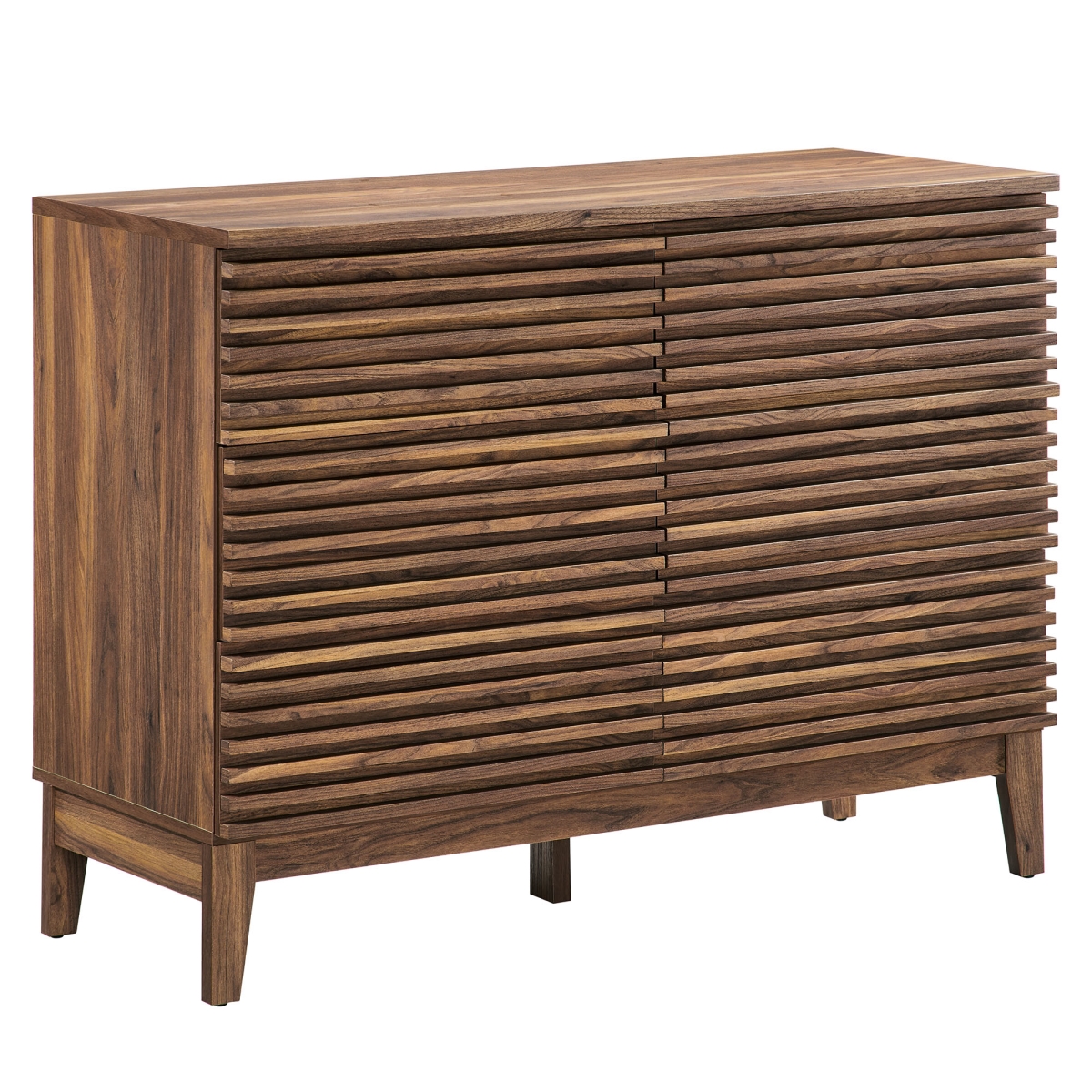 MOD-7204-WAL 47 in. Render 6-Drawer Dresser, Walnut