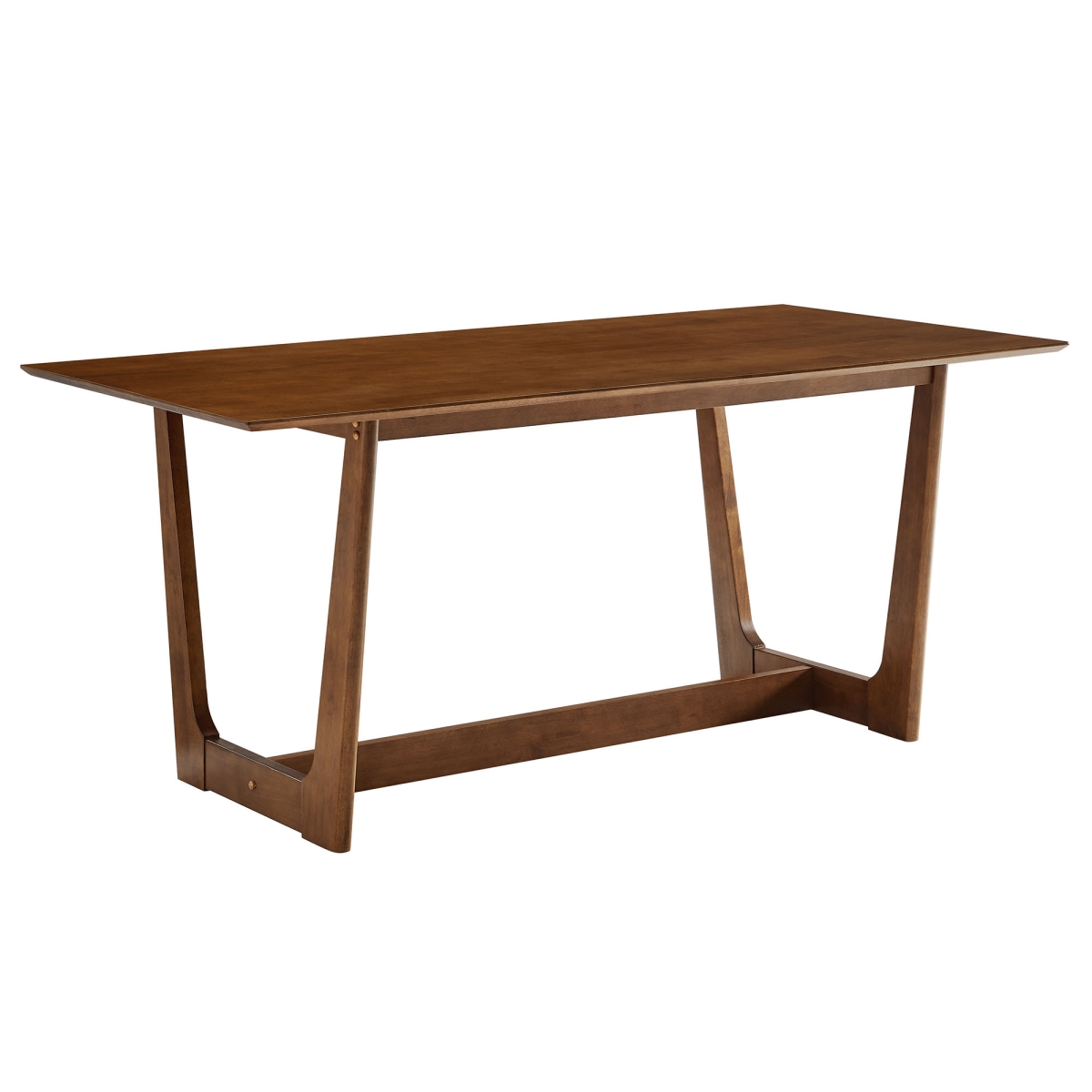 EEI-6914-WAL 71 in. Solara Rectangle Wood Dining Table, Walnut