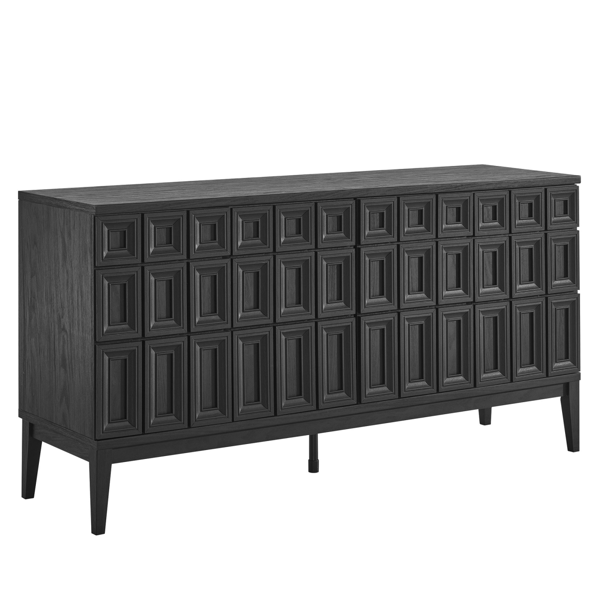 EEI-7021-BLK 62 in. Samos Sideboard, Black