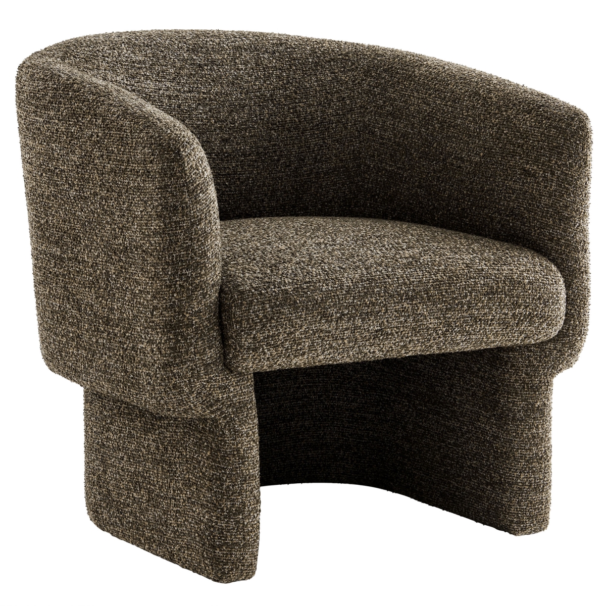 Picture of Modway Furniture EEI-7100-ATQ 28 x 28 x 27.5 in. Muse Boucle Fabric Barrel Accent Chair - Antique