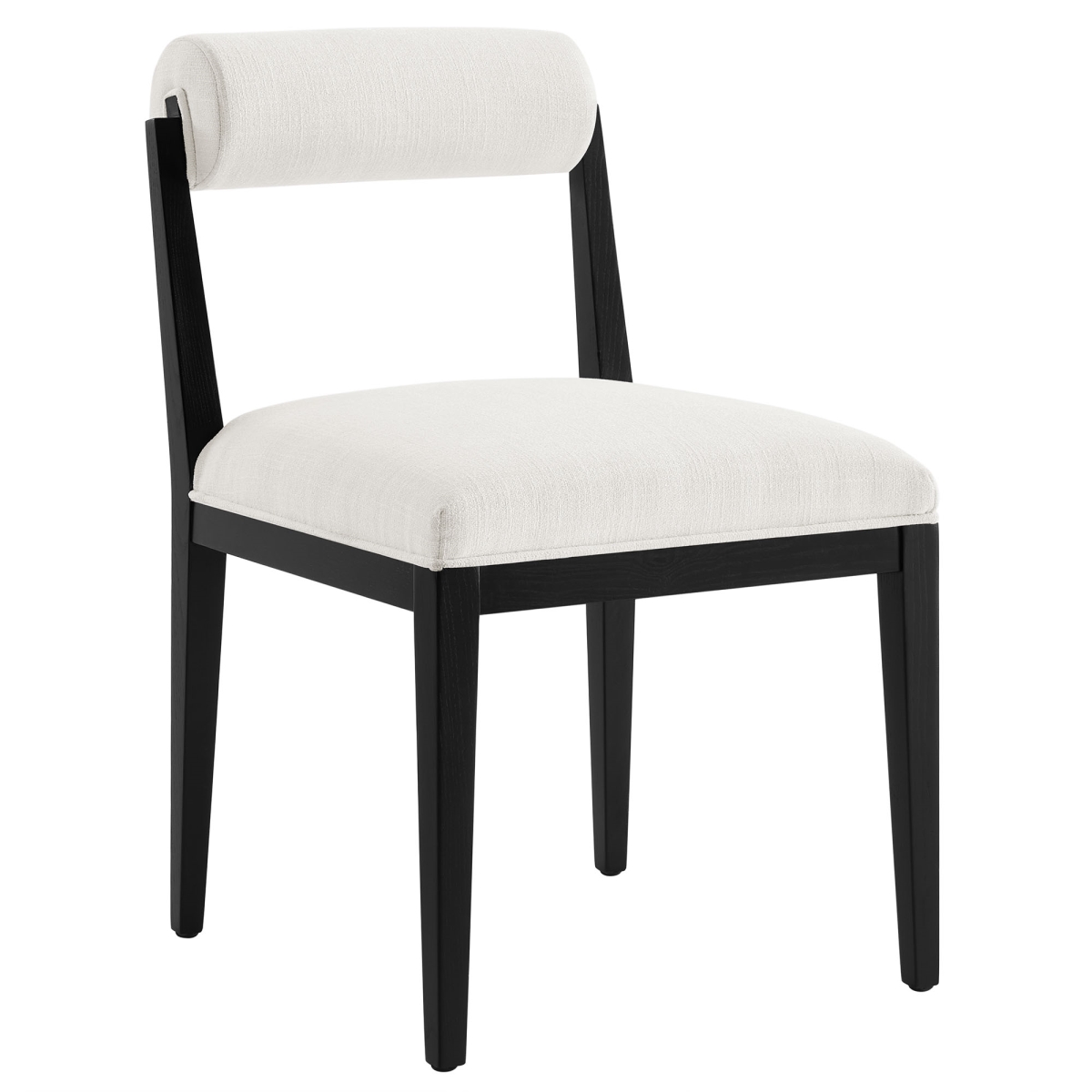 EEI-6993-SAL-BLK Kai Fabric Dining Chair, Salt Black
