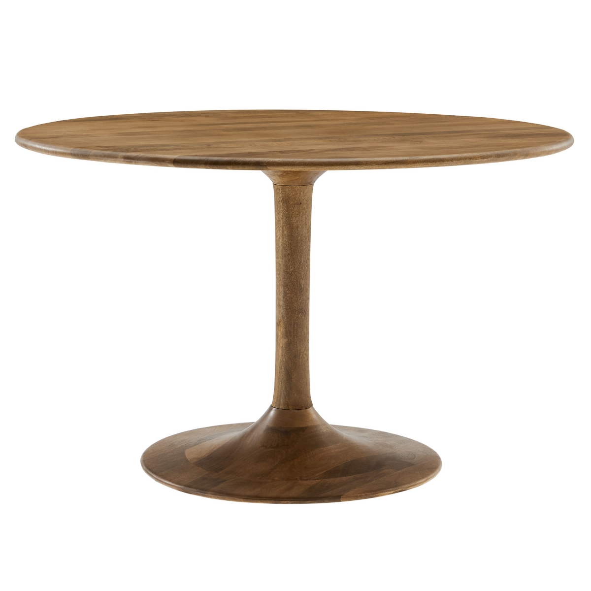 EEI-7051-NAT 48 in. Lippa Round Solid Wood Dining Table, Natural