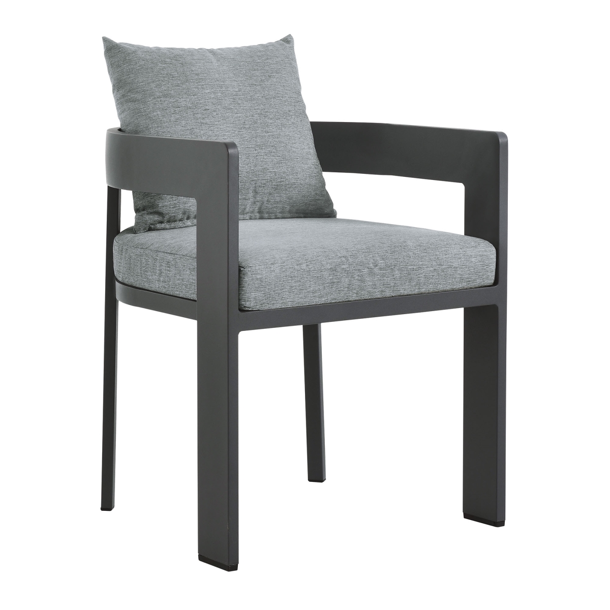 Picture of Modway Furniture EEI-7053-GRY-GRY 23 x 21.5 x 33 in. Tahoe Outdoor Patio Aluminum Dining Chair - Gray