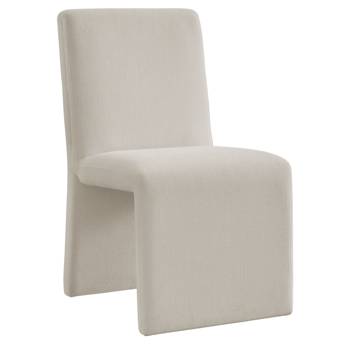 EEI-7185-SAL Emory Fabric Upholstered Dining Side Chair, Salt