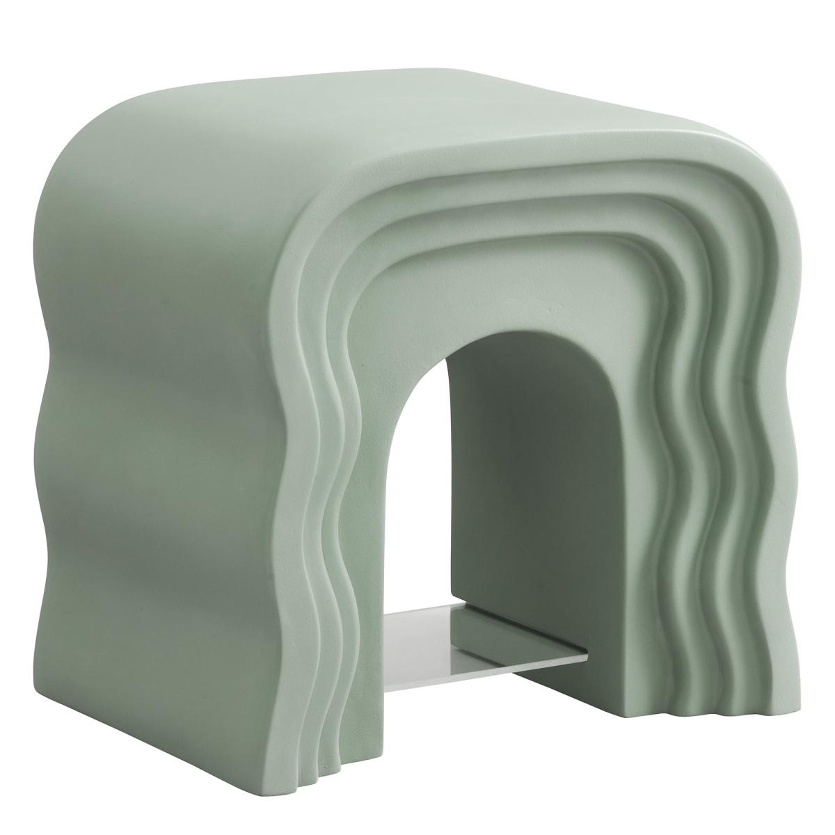 EEI-7171-SGE Jorin Squiggle Side Table, Sage