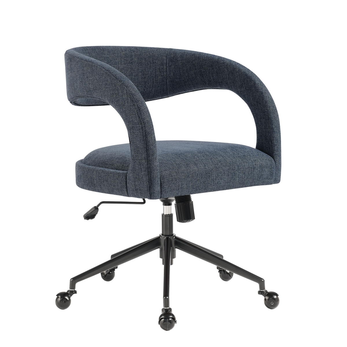 EEI-7149-SLB Pinnacle Upholstered Office Chair, Slate Blue