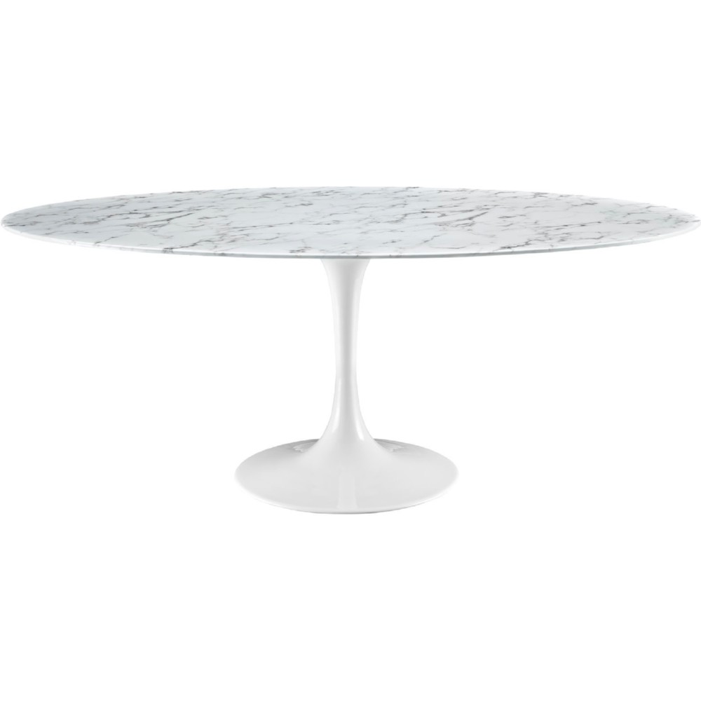 EastEnd  Lippa Dining Table - White - 78 in.