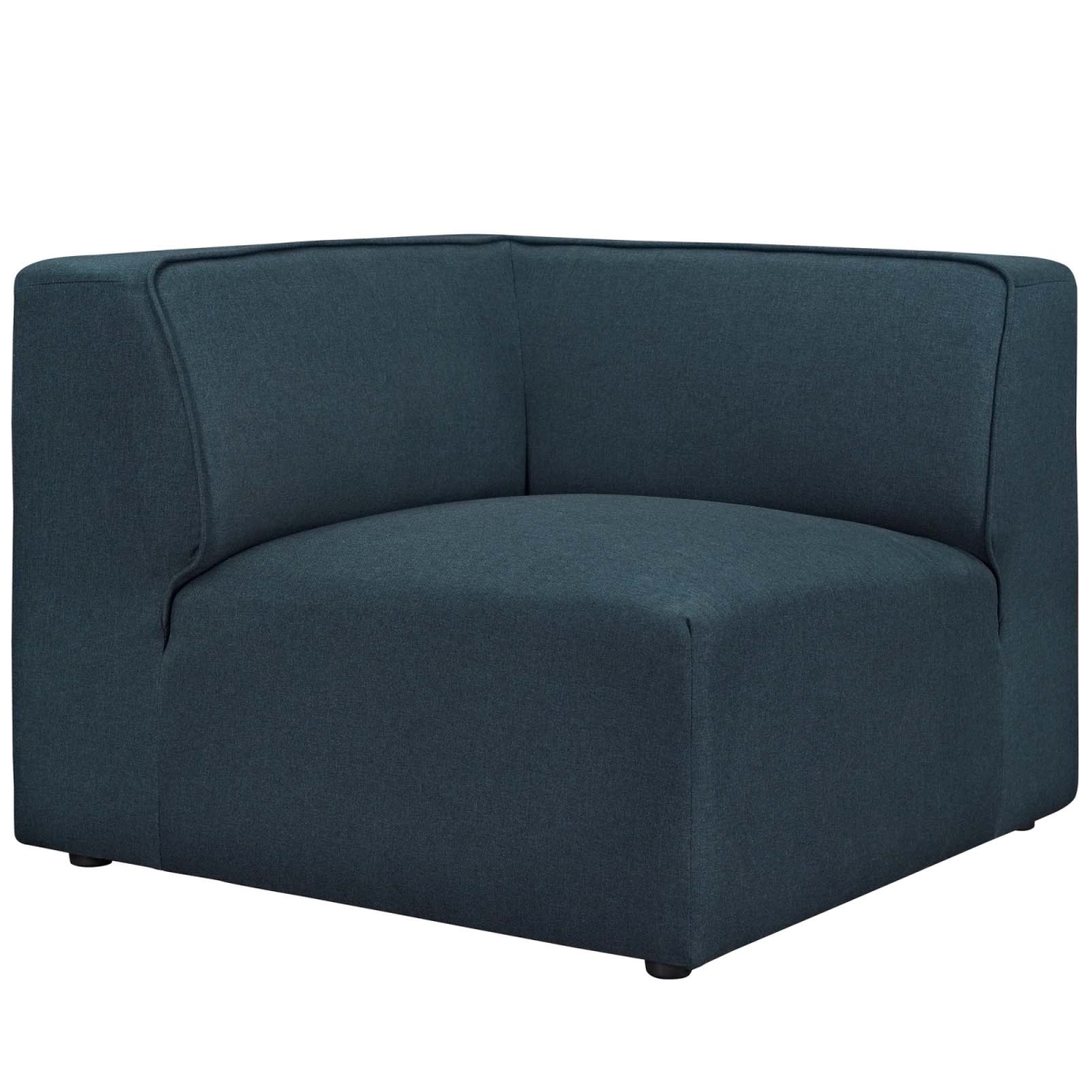 Modway EEI-2728-BLU 27 H x 37 W x 37 D in. Mingle Corner Sofa, Blue