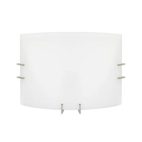 Picture of Efficient Lighting EL-327 Modern 1-Light E26 Base 9W LED Bulb Interior Wall Sconce  Brushed Nickel