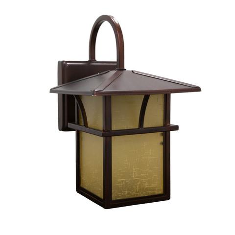 Picture of Efficient Lighting EL-108-11LED-BZ 1-Light 11W Integrated LED Exterior Lantern Style Wall Mount  Powder Coated Bronze