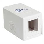 Picture of Generic 180 0601 Keystone Surface Mount Box, Single Port - White