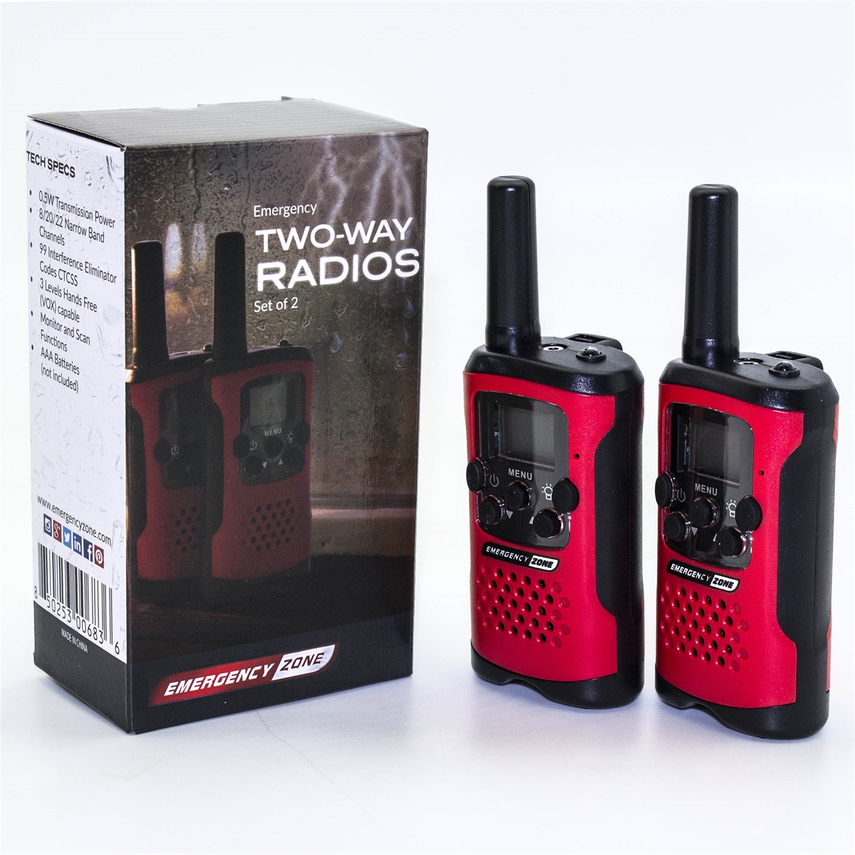 Picture of Emergency Zone 509 Emergency Two-Way Radios