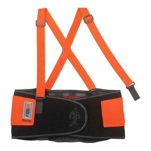Picture of ProFlex 11886 Economy Hi-Vis Spandex Back Support&#44; Orange - 2XL