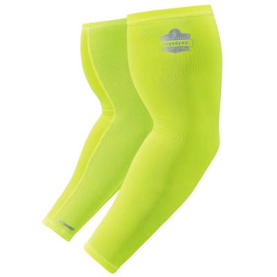 Protective Sleeve, 17 in Length, Lime, 1 PR