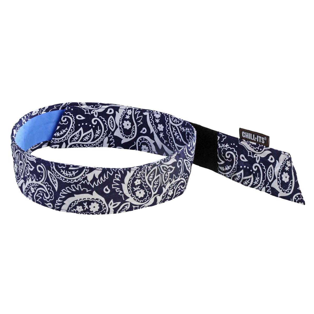 Evaporative Bandana with Cooling Towel, Navy Western
