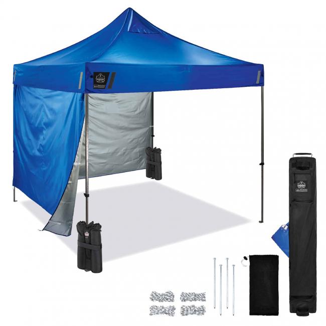 Picture of Shax 12952 Heavy-Duty Pop-Up Tent Kit&#44; Blue
