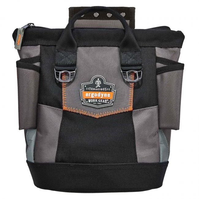 Picture of Arsenal 13647 Topped Tool Pouch with Snap&#44; Black