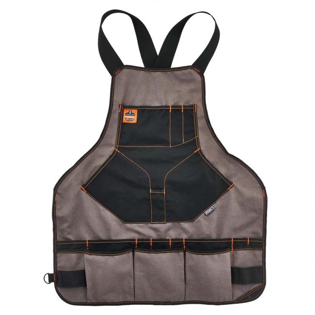 Arsenal 13694 25.5 x 28 in. Canvas Tool Apron, Gray