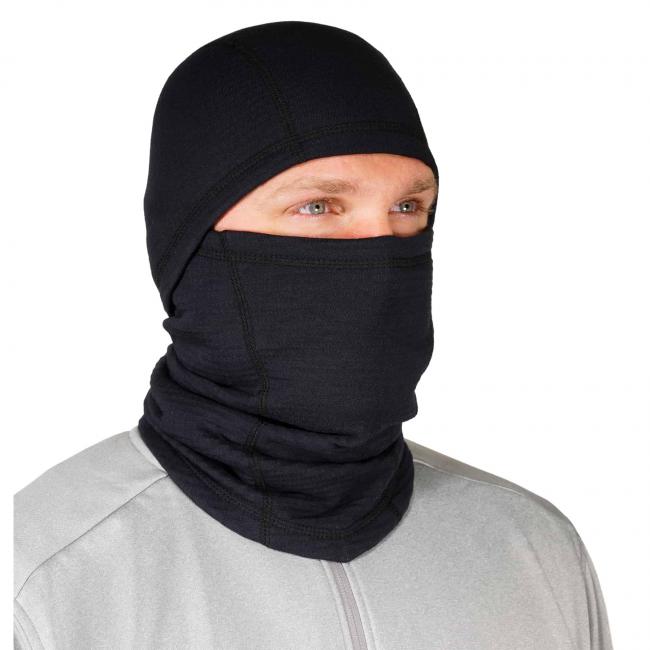 6847 BLACK FR BALACLAVAFACE MASK - DUAL COMPLIA