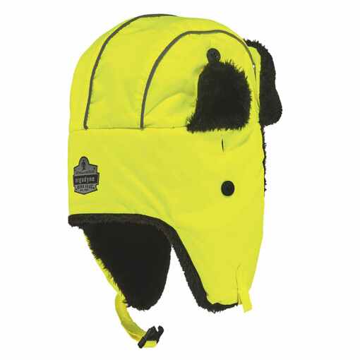 Classic Trapper Hat, Lime - Large & Extra Large
