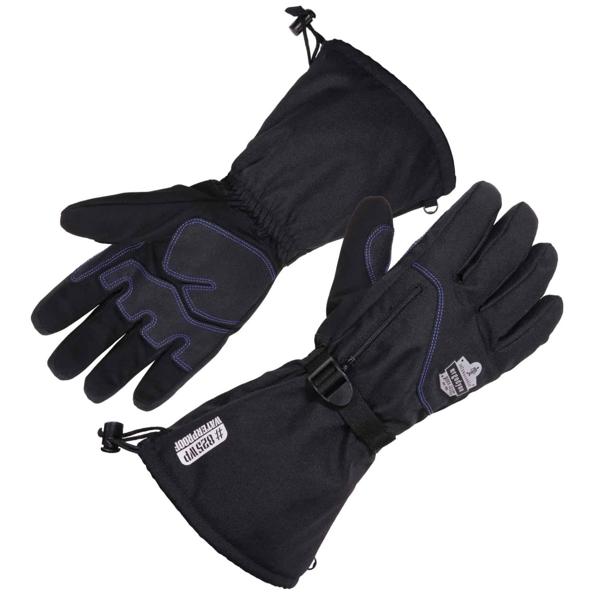Picture of ProFlex 17606 Thermal Waterproof Winter Work Gloves&#44; Black - 2XL