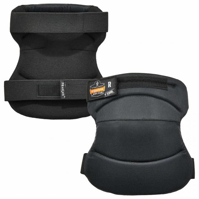 Picture of ProFlex 18231 Wide Soft Cap Knee Pads&#44; Black