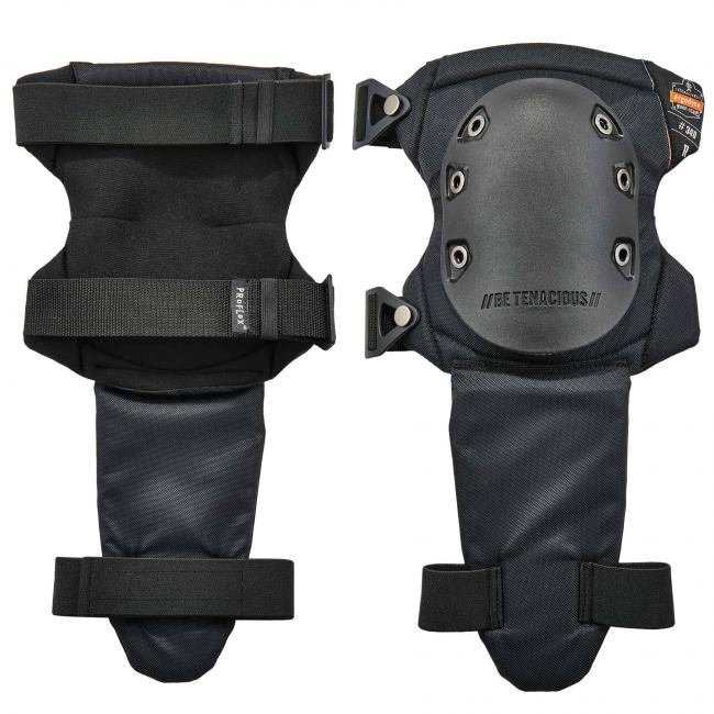 Picture of ProFlex 18340 Slip Resistant Knee Pads with Shin Guard&#44; Black Cap