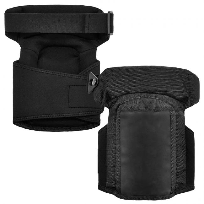 Picture of ProFlex 18450 Comfort Hinged Soft Cap Gel Knee Pads&#44; Black